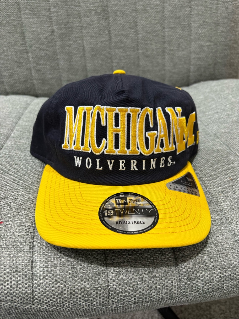 Brand New Michigan Wolverines New Era SnapBack Adjustable Hat